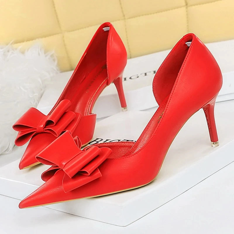 Women Pumps Fashion High Heels Shoes Stiletto High Heels With Pearls