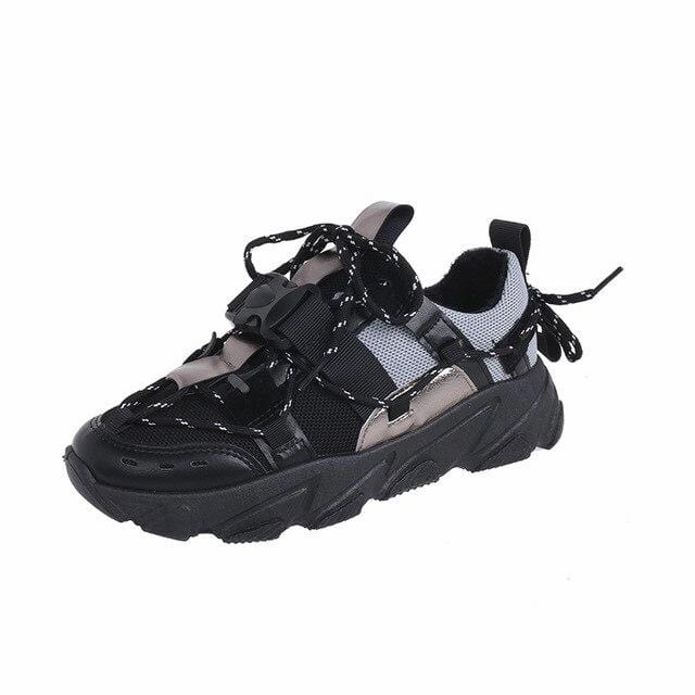 Women Shoes Casual Dad Chunky Sneakers Luxury Shoes Women Designer Basket Femme Scarpe Donna Tenis Vulcanized Shoes 2019 Fashion Fcs Sneakers