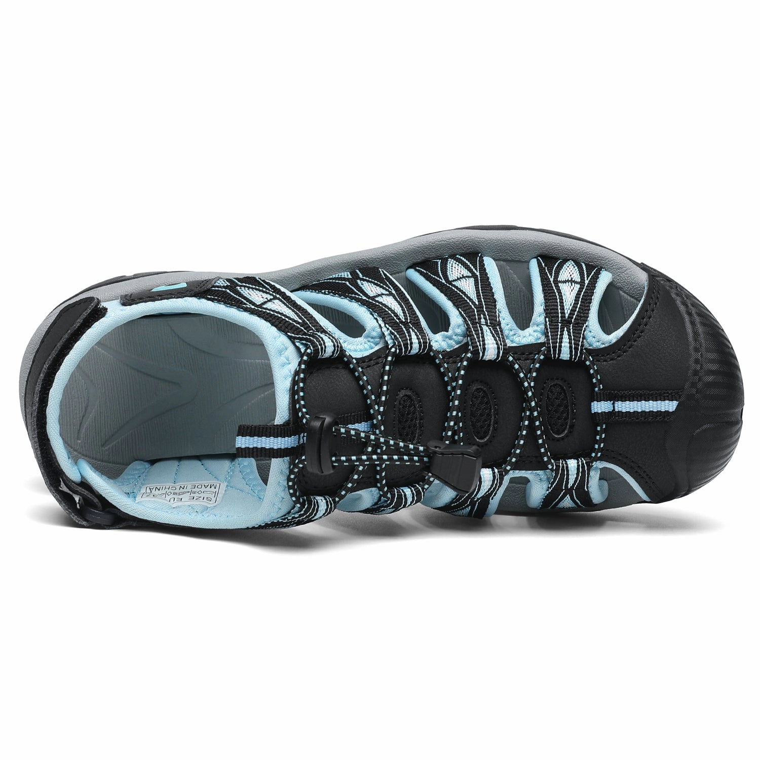 Women Sport Hiking Sandals Closed Toe Water Shoes D8322 Rockport Hiking Shoes