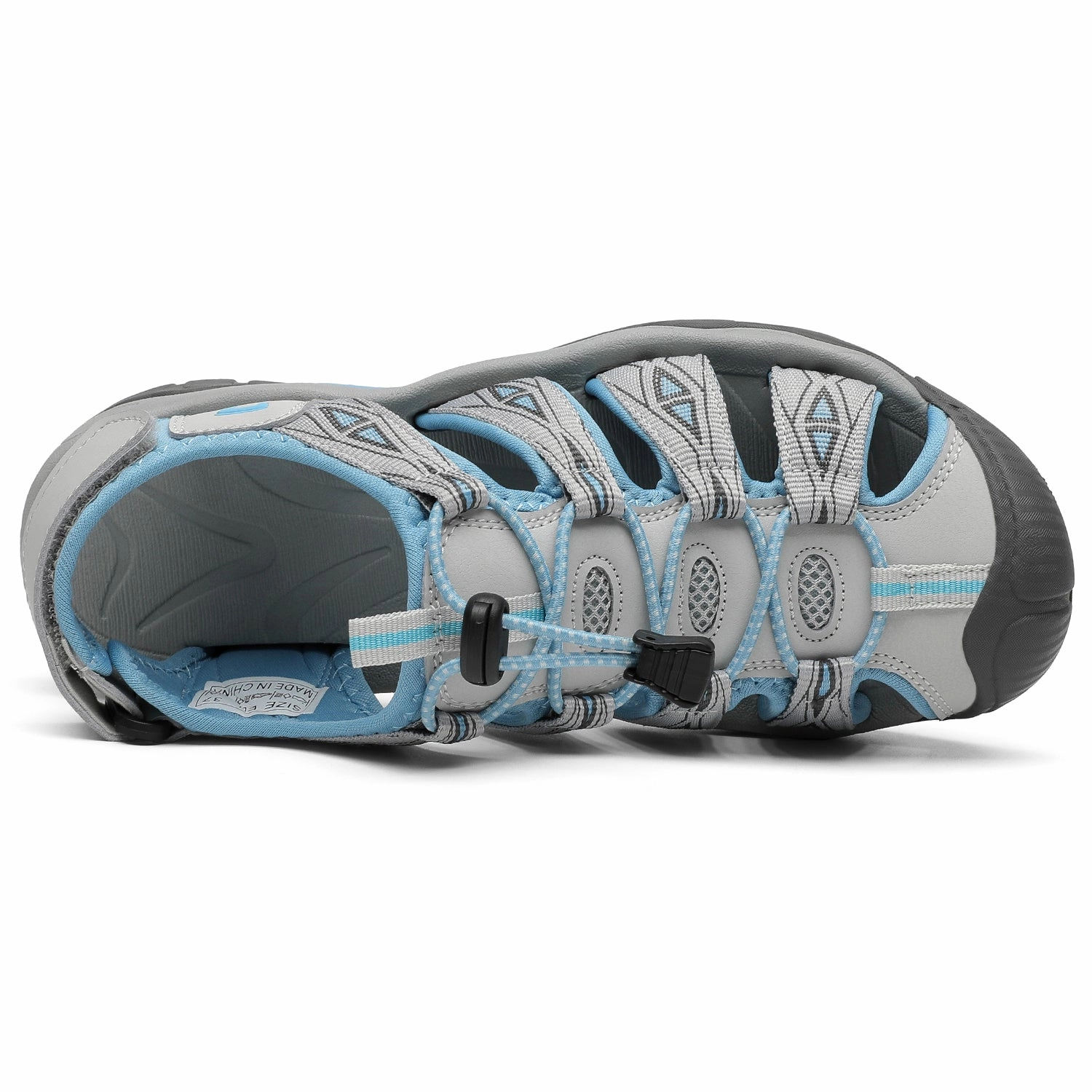 Women Sport Hiking Sandals Closed Toe Water Shoes D8322