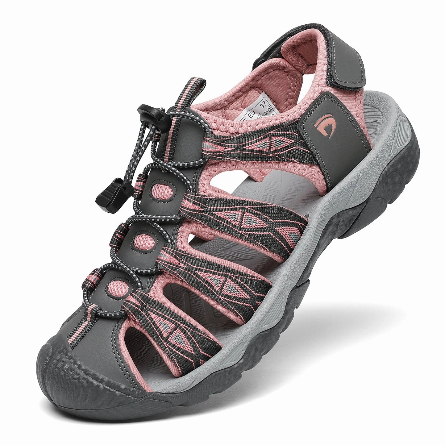 Best Rated Hiking Shoes Women Sport Hiking Sandals Closed Toe Water Shoes D8322