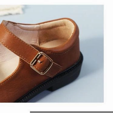 Womens Leather Mary Jane Flats Wide Toe Box Shoes Flat Shoes For Boxing