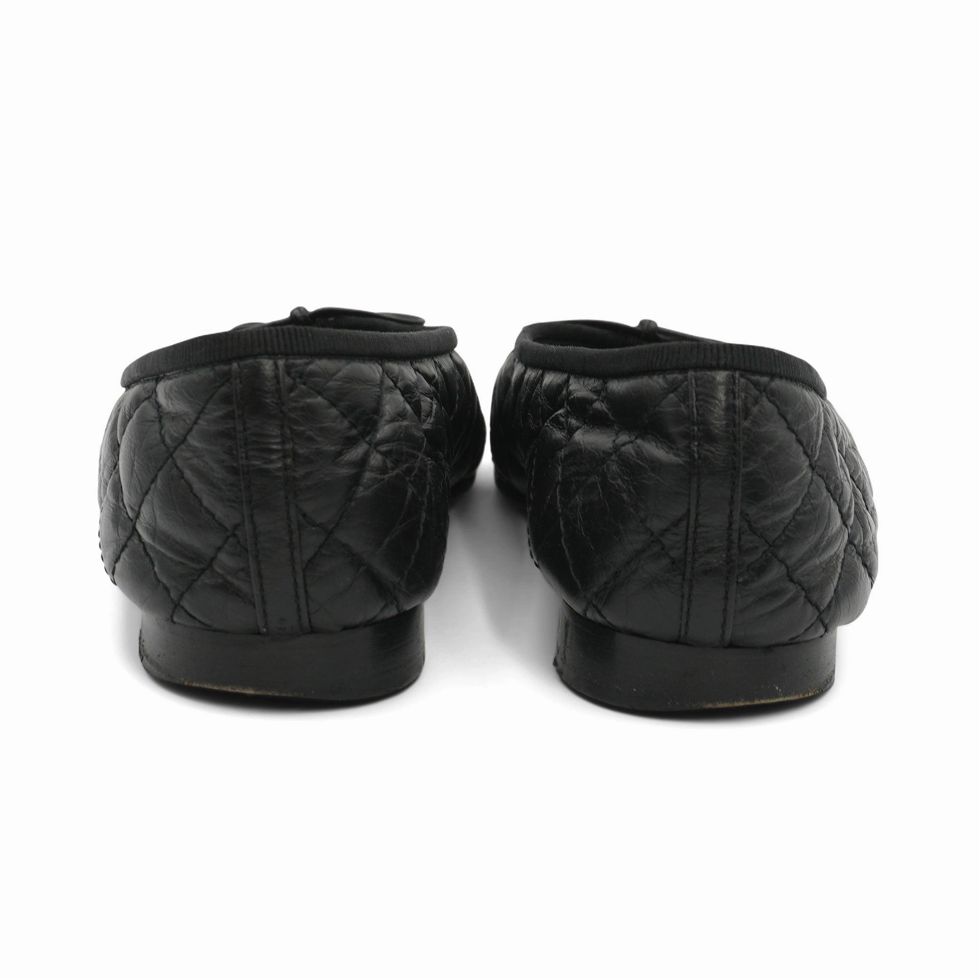 Chanel Ballet Flats - Women's 38.5 Best Flat Shoes For Cycling