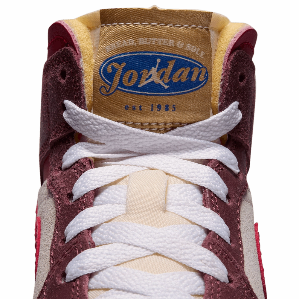 Air Jordan 1 Mid GS 'Bread, Butter & Sole' Asics S4 Running Shoes