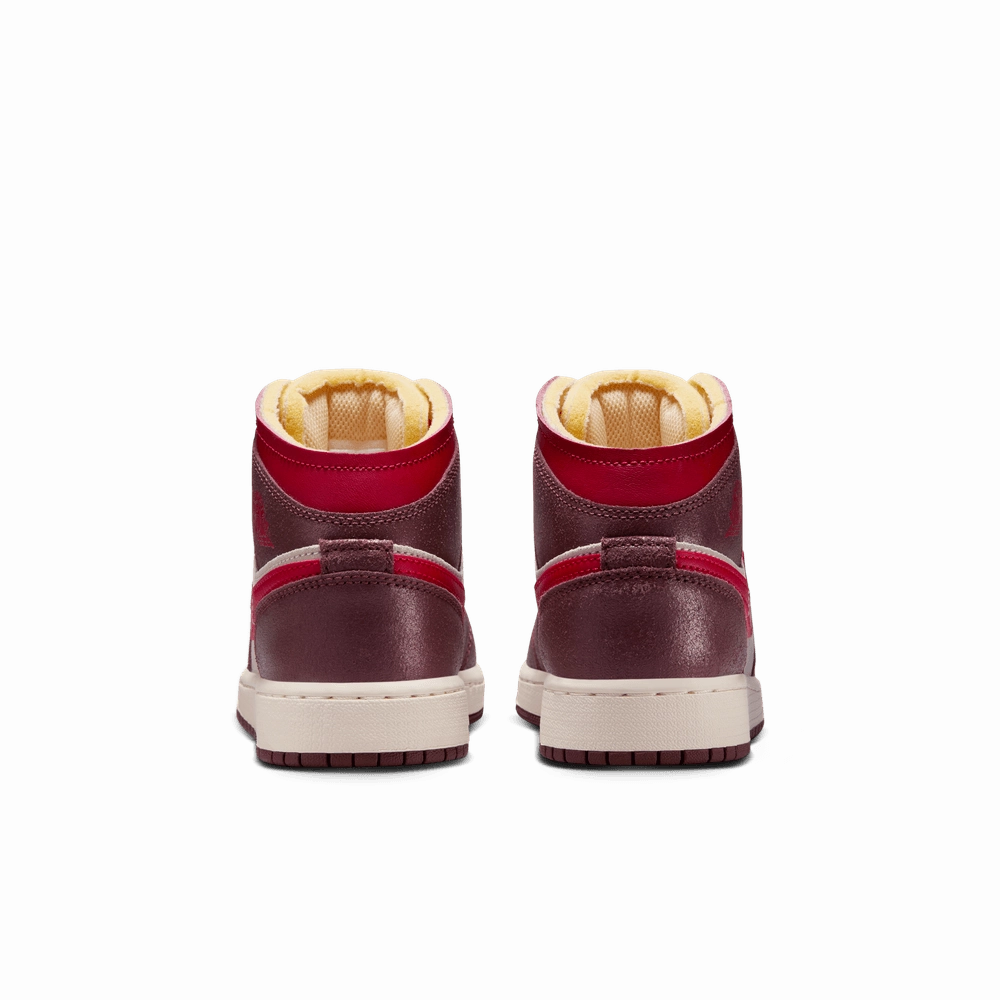 Air Jordan 1 Mid GS 'Bread, Butter & Sole' Asics Shoes Gel Lyte