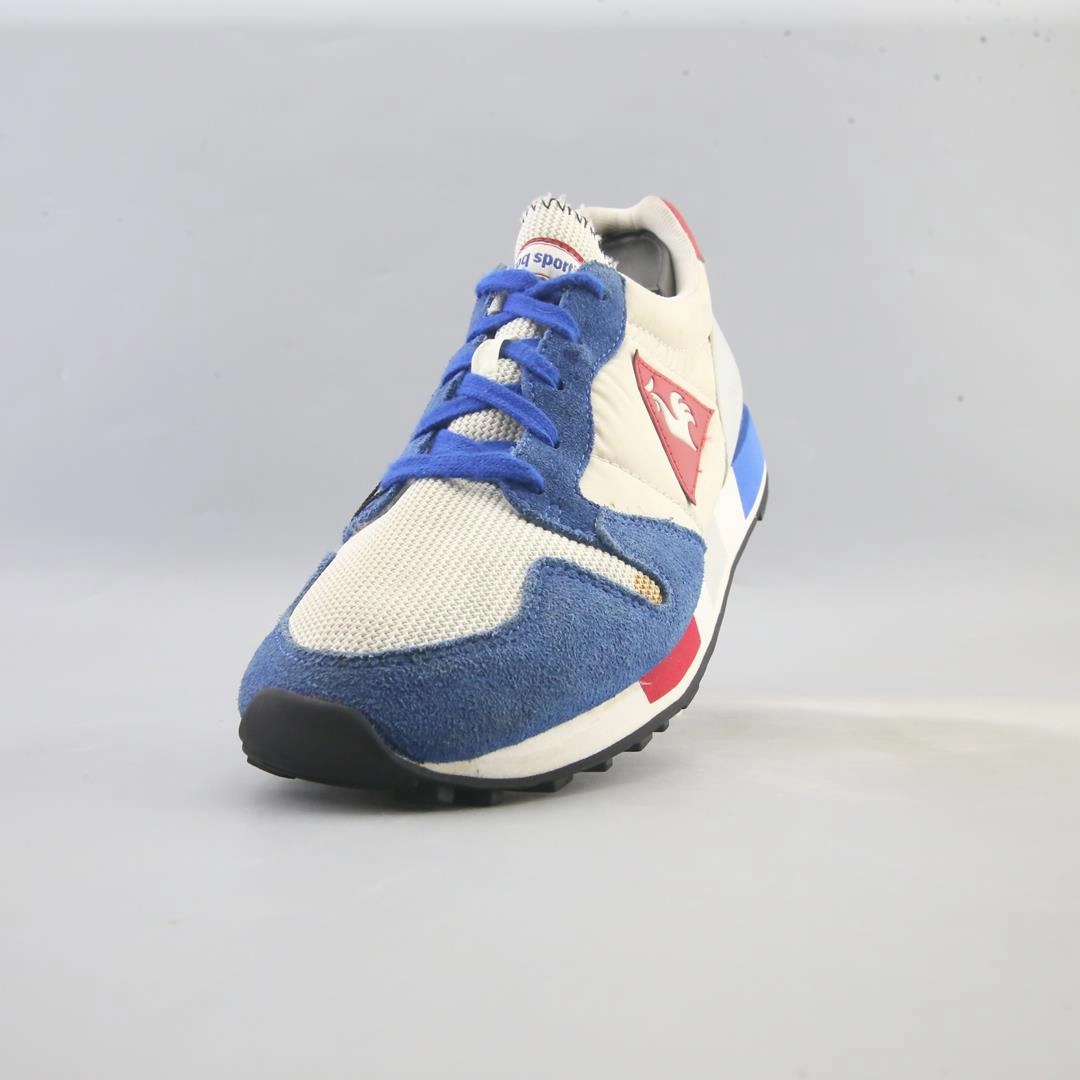 LE COQ SPORTIF OMEGA NYLON - MARSHMALLOW White Casual Shoes Australia