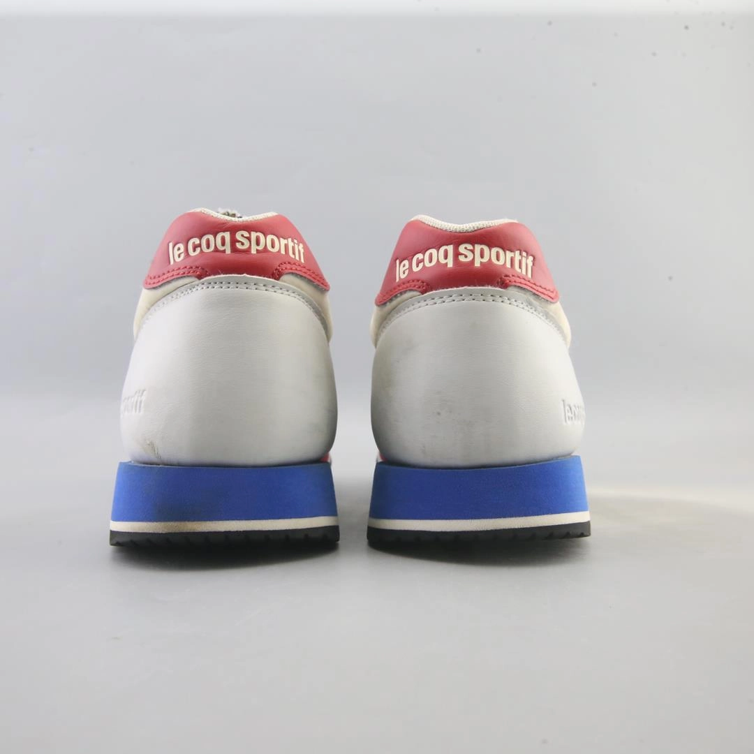 LE COQ SPORTIF OMEGA NYLON - MARSHMALLOW Green Casual Shoes