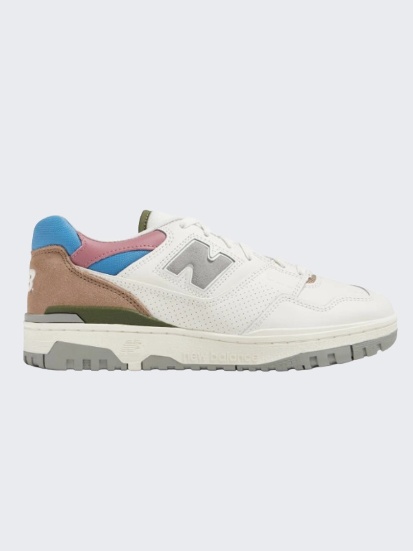 New Balance 550 Unisex Lifestyle Shoes White/Blue/Brown 509 New Balance