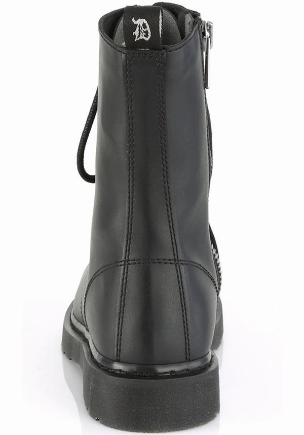 BOLT-200 [Black] | BOOTS [PREORDER] Patent Leather Thigh High Boots