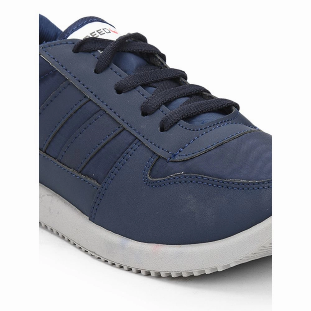 W Items Baby Casual Shoes Freedom Casual Blue Pt. Lacing Shoes For Men JUMP By Liberty