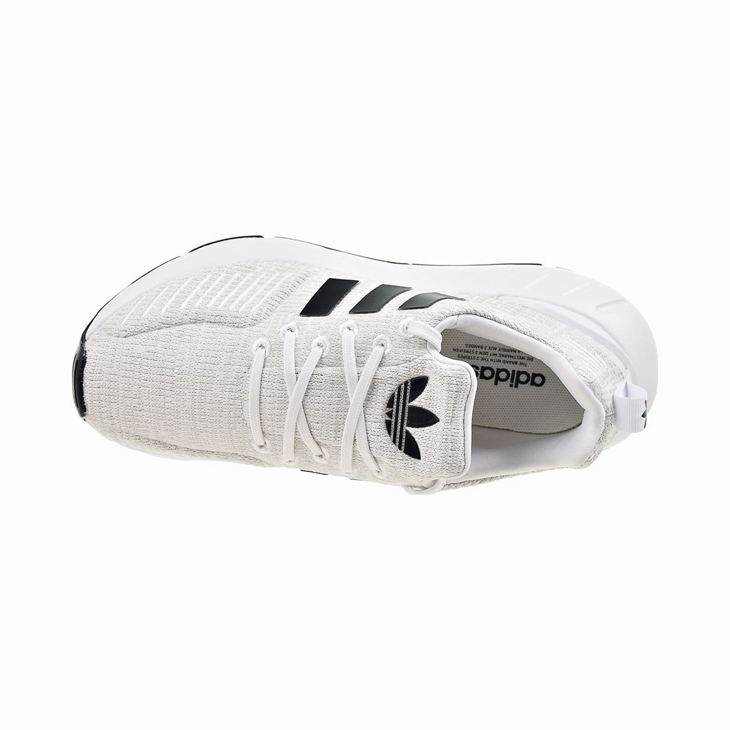 Adidas Swift Run 22 J Big Kids' Shoes White-Black Adidas Shoes Gray