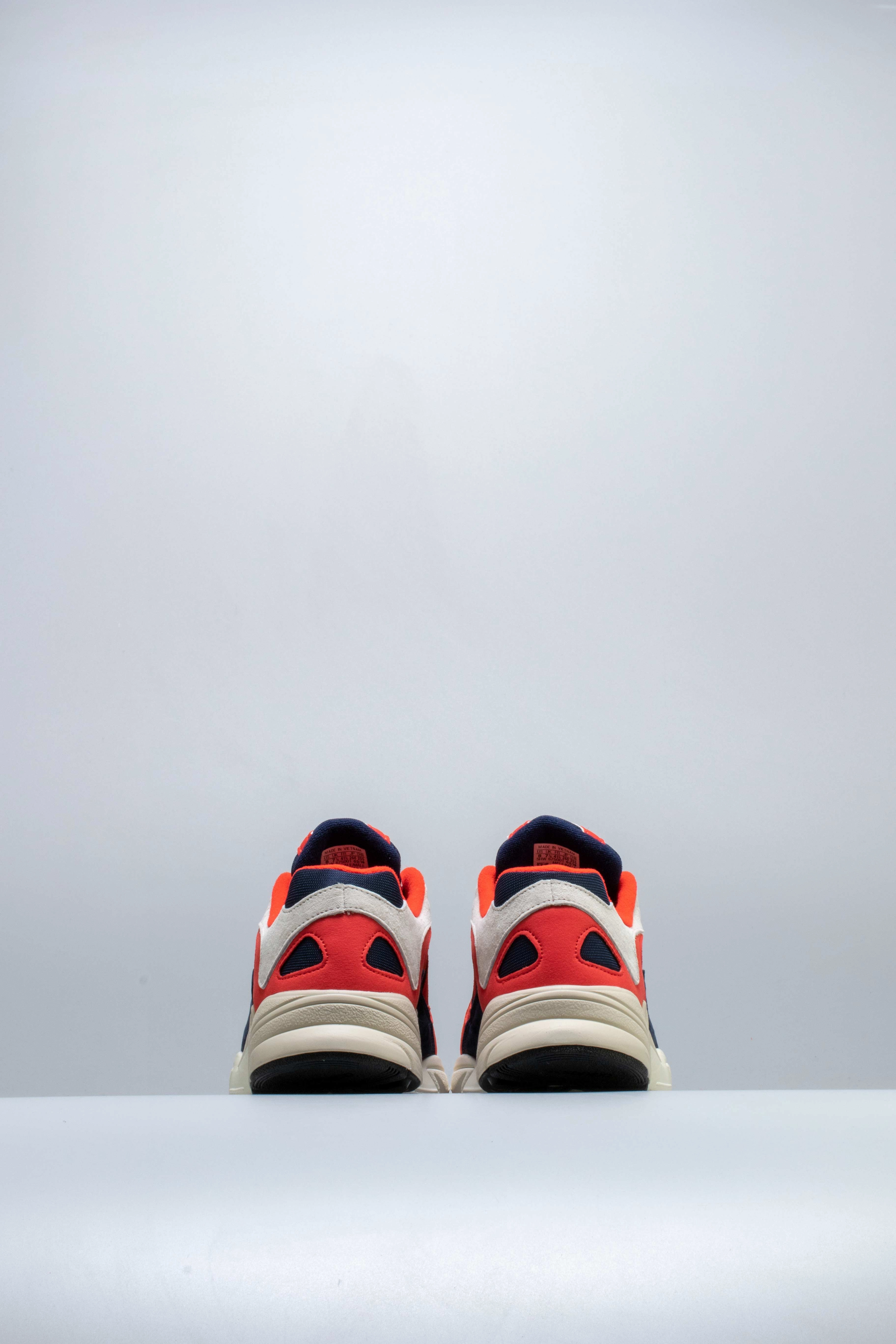 Yung 1 Mens Running Shoe - Collegiate Navy/Red/White Grand Court Alpha Shoes Adidas