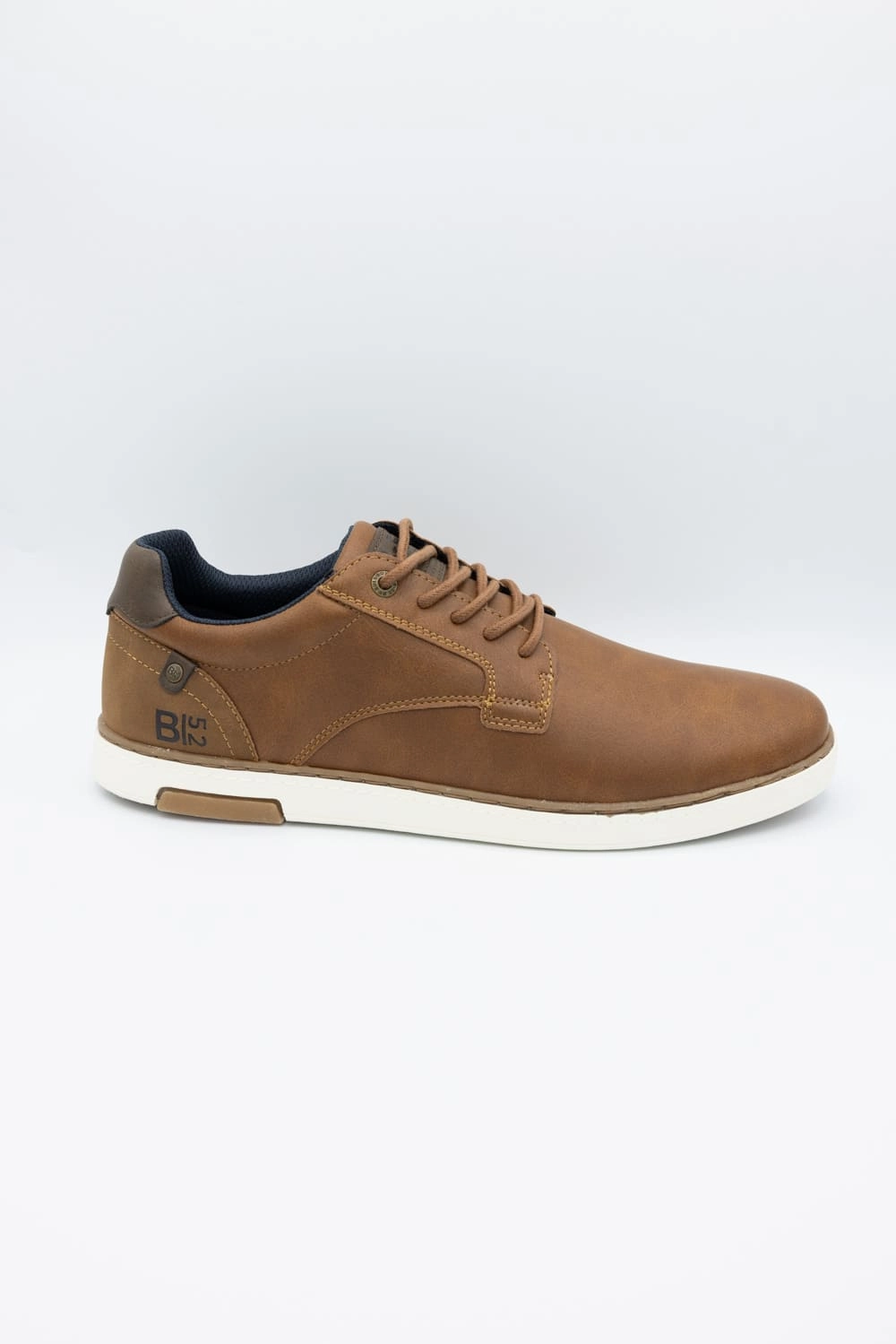 B52 by Bullboxer Renegade Sneakers for Men in Cognac Brown | 940-X2-8036A-COBB Sneakers With Jeans