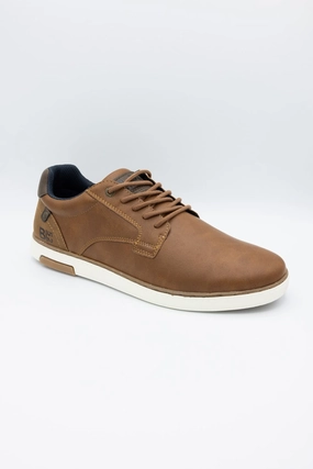 B52 by Bullboxer Renegade Sneakers for Men in Cognac Brown | 940-X2-8036A-COBB Neptune Sneakers