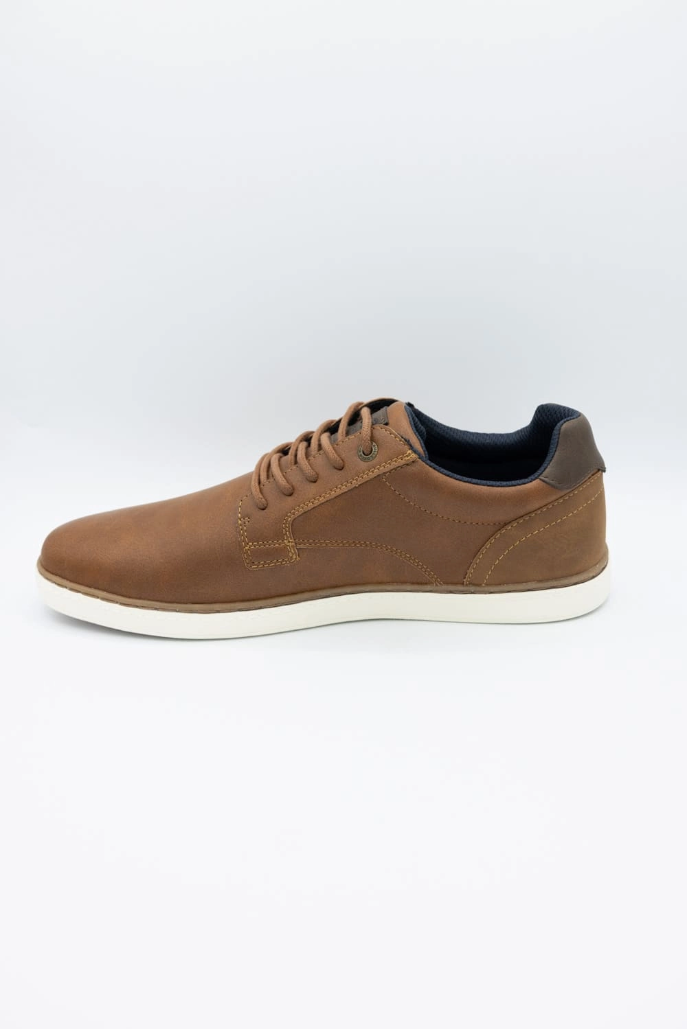 Vegetarian Sneakers B52 by Bullboxer Renegade Sneakers for Men in Cognac Brown | 940-X2-8036A-COBB
