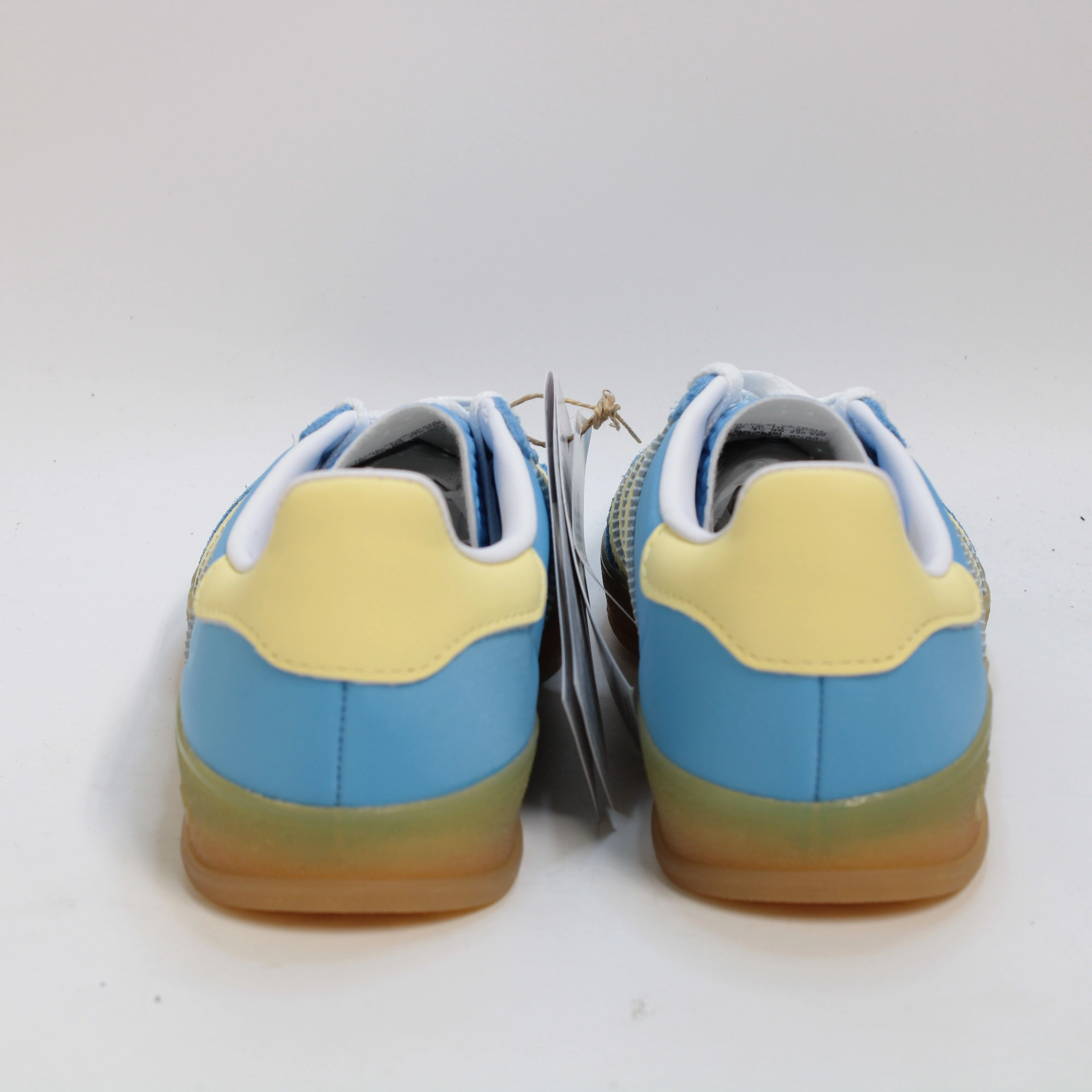 Big Adidas Originals Samba Xlg Casual Shoes adidas Gazelle Indoor Trainers Semi Blue Burst Almost Yellow White