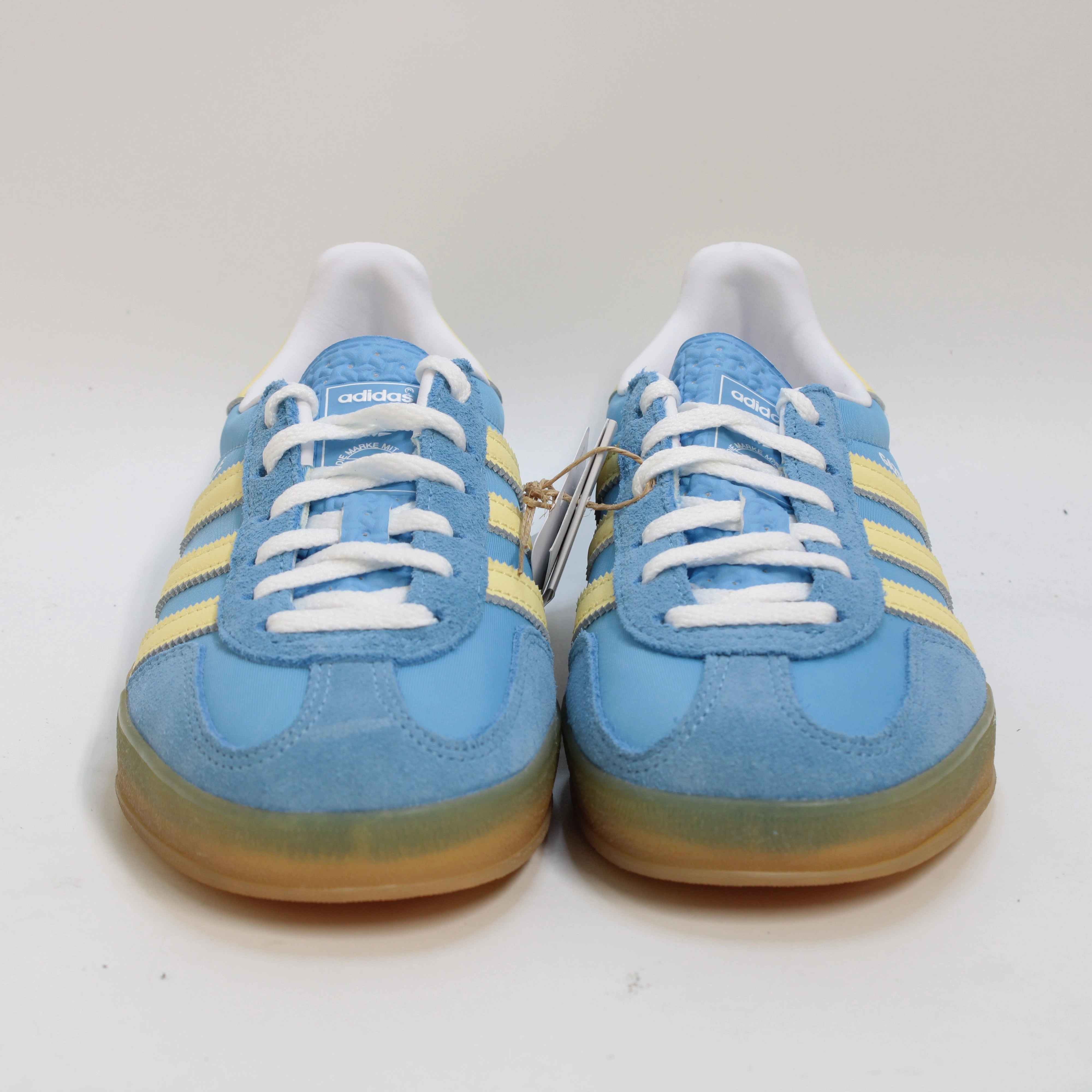 adidas Gazelle Indoor Trainers Semi Blue Burst Almost Yellow White Adidas Tour360 24 Golf Shoe