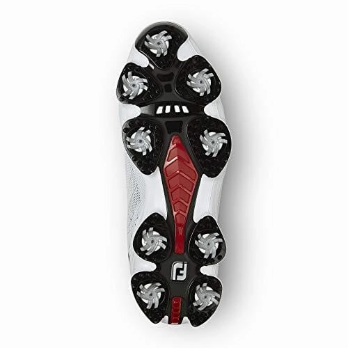 Heathland Golf Shoes FootJoy Men's Hyperflex II-Previous Season Style Golf Shoes White 9.5 M Black, US